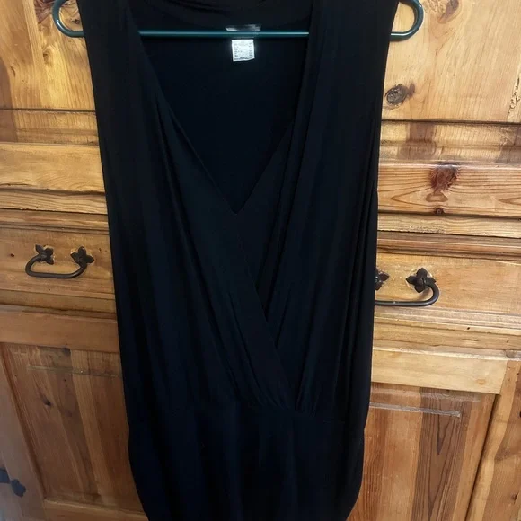 Lascana Banded Bottom Surplice Dress - Picture 2 of 4